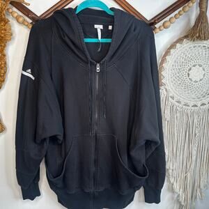 Adidas x Stella McCartney ALL SZN Black Oversized Hoodie